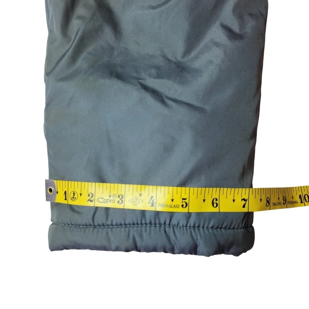 OshKosh Bgosh Girls Gray Fleece Lined Insulated Snow Bib Overalls Size 6X